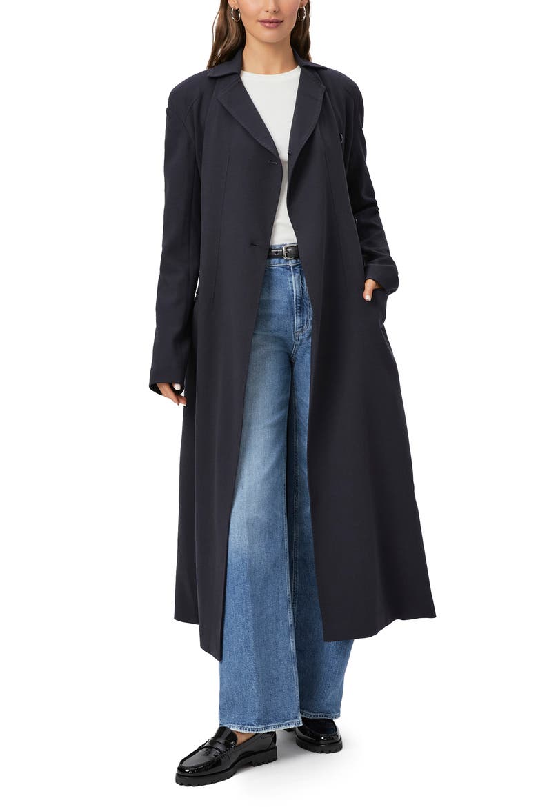 Rouen Trench Coat, Alternate, color, NAVY