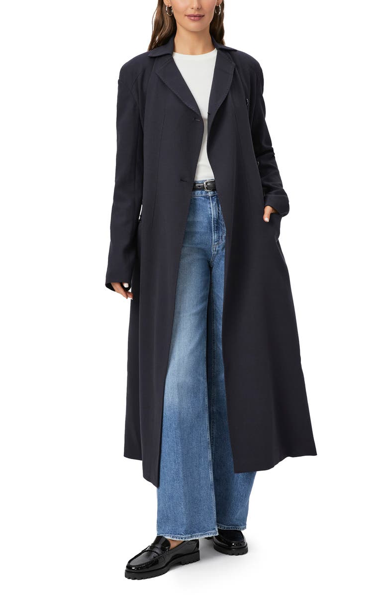 PAIGE Rouen Trench Coat, Alternate, color, Navy