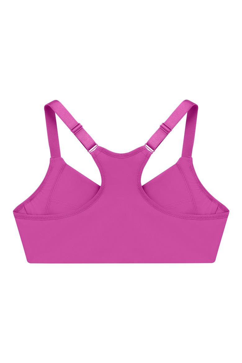 WonderWire® Front Close Smoothing Underwire Bra, Alternate, color, BERRY FUCHSIA RED