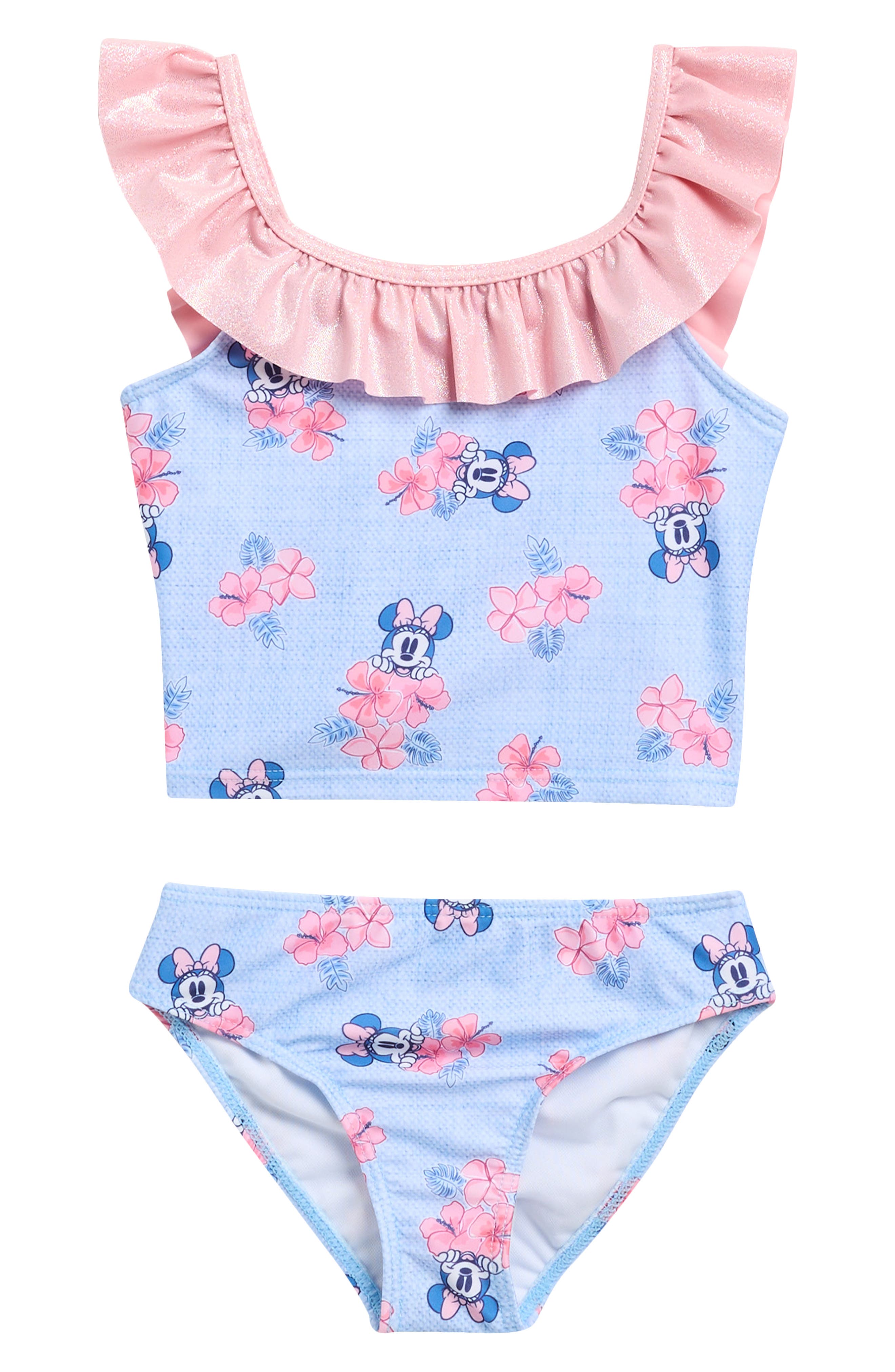 DREAMWAVE Disney® Minnie Mouse Tankini Two-Piece Swimsuit