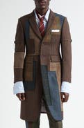 Thom Browne Patchwork Wool Coat