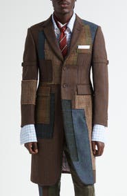 Thom Browne Patchwork Wool Coat