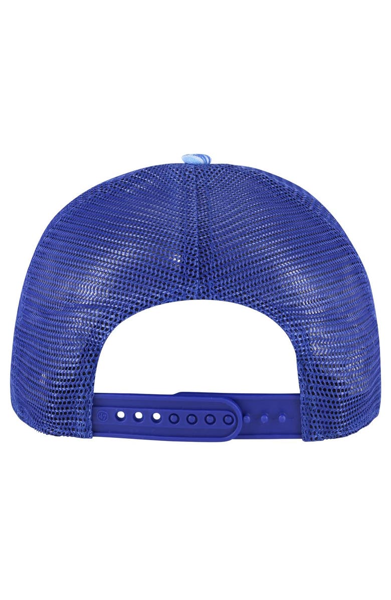 '47 Men's '47 Royal Kansas Jayhawks Tropicalia Hitch Adjustable Hat, Alternate, color, Royal