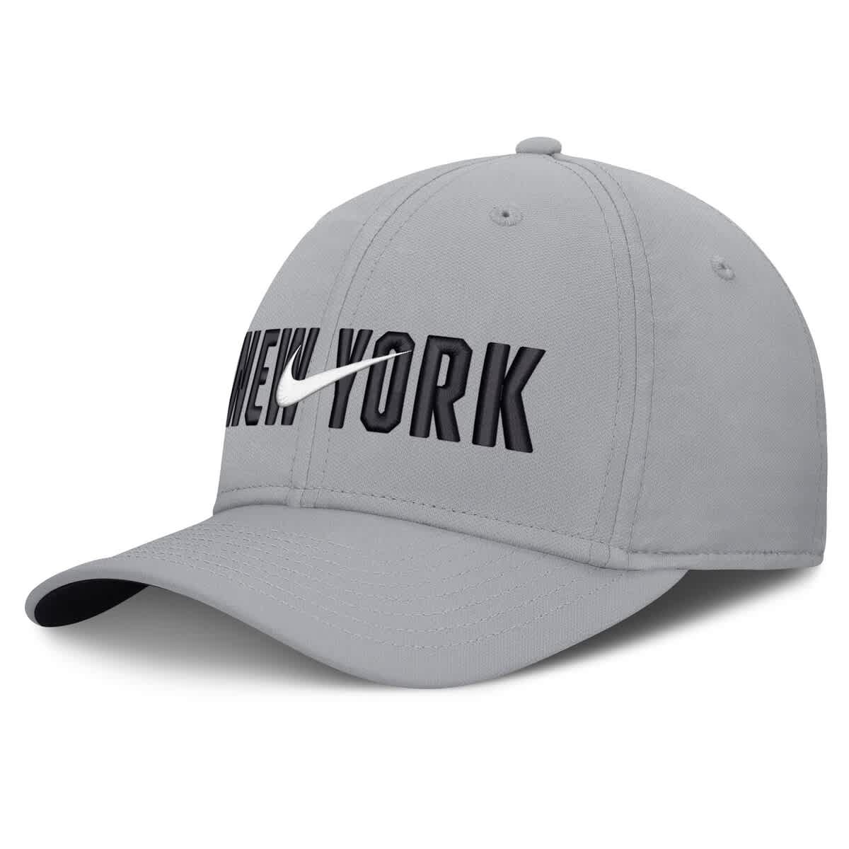 mens grey nike cap