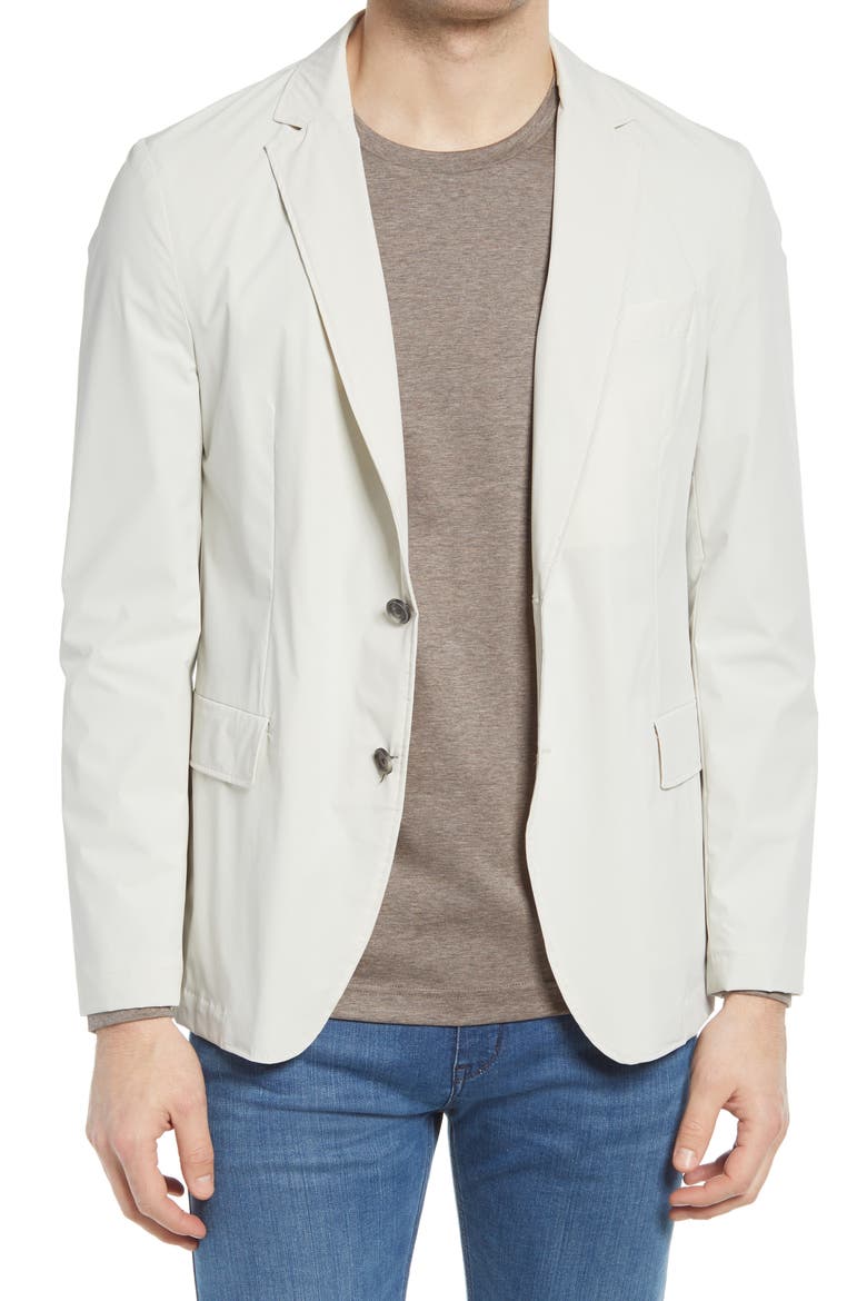 Naden Slim Fit Solid Stretch Travel Sport Coat, Main, color, NATURAL