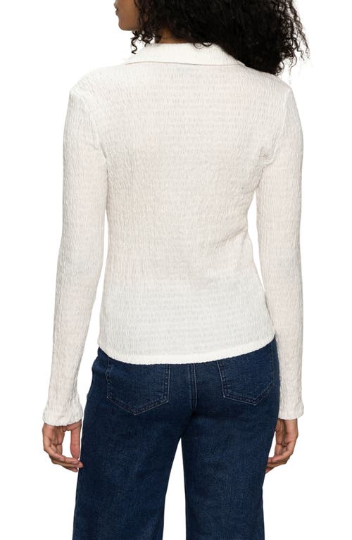 Sanctuary Texture Top In White