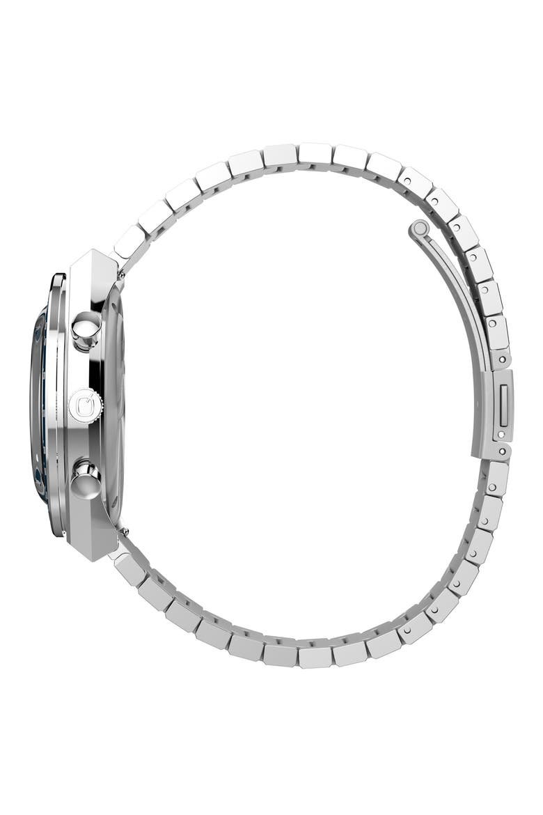 Q Timex Chronograph Bracelet Watch, 40mm, Alternate, color, STAINLESS STEEL