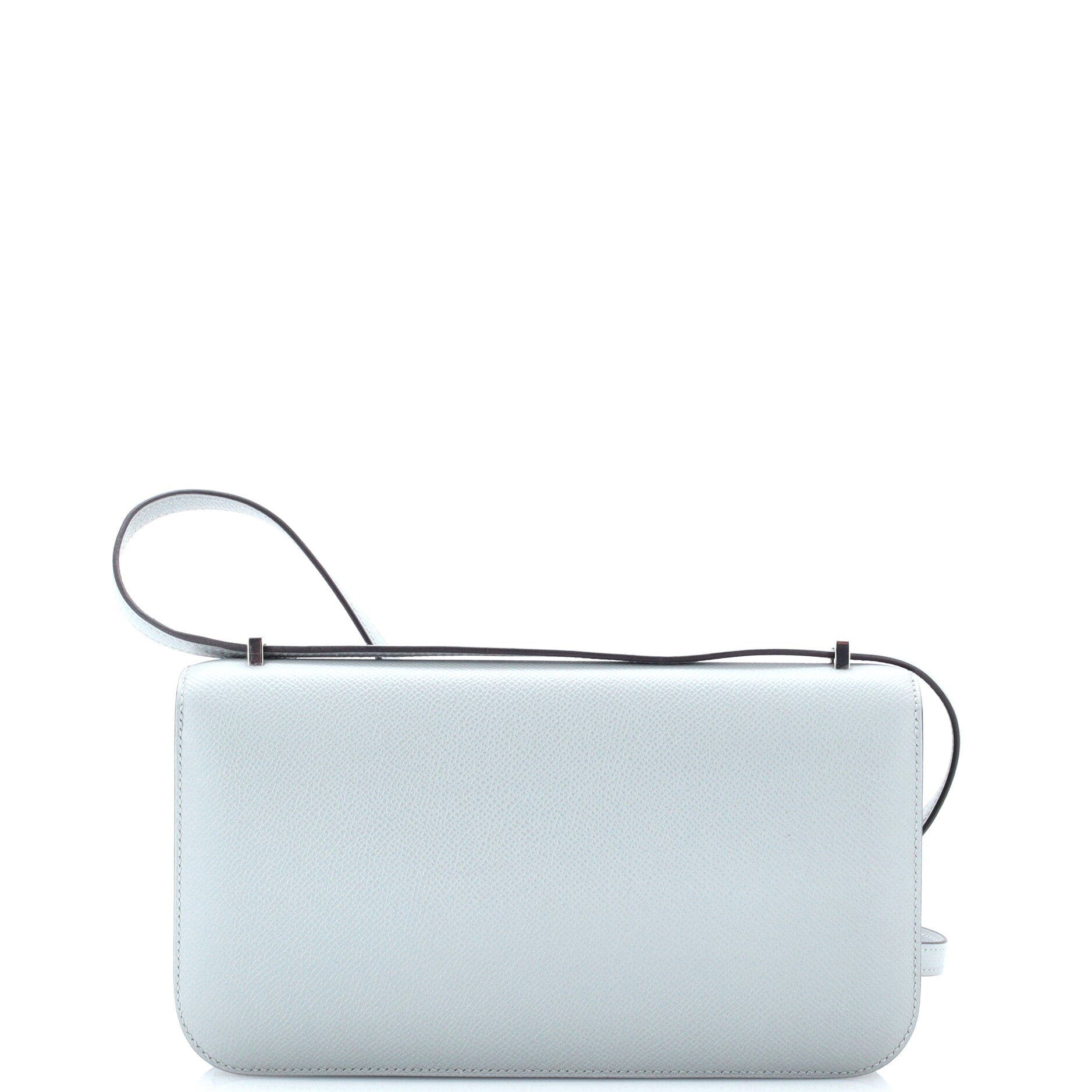 Constance Elan NM Bag Epsom 25, Alternate, color, Blue