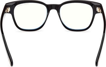 50mm Square Blue Light Blocking Glasses