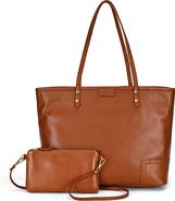 OLD TREND Camellia Medium Reversible Leather Tote