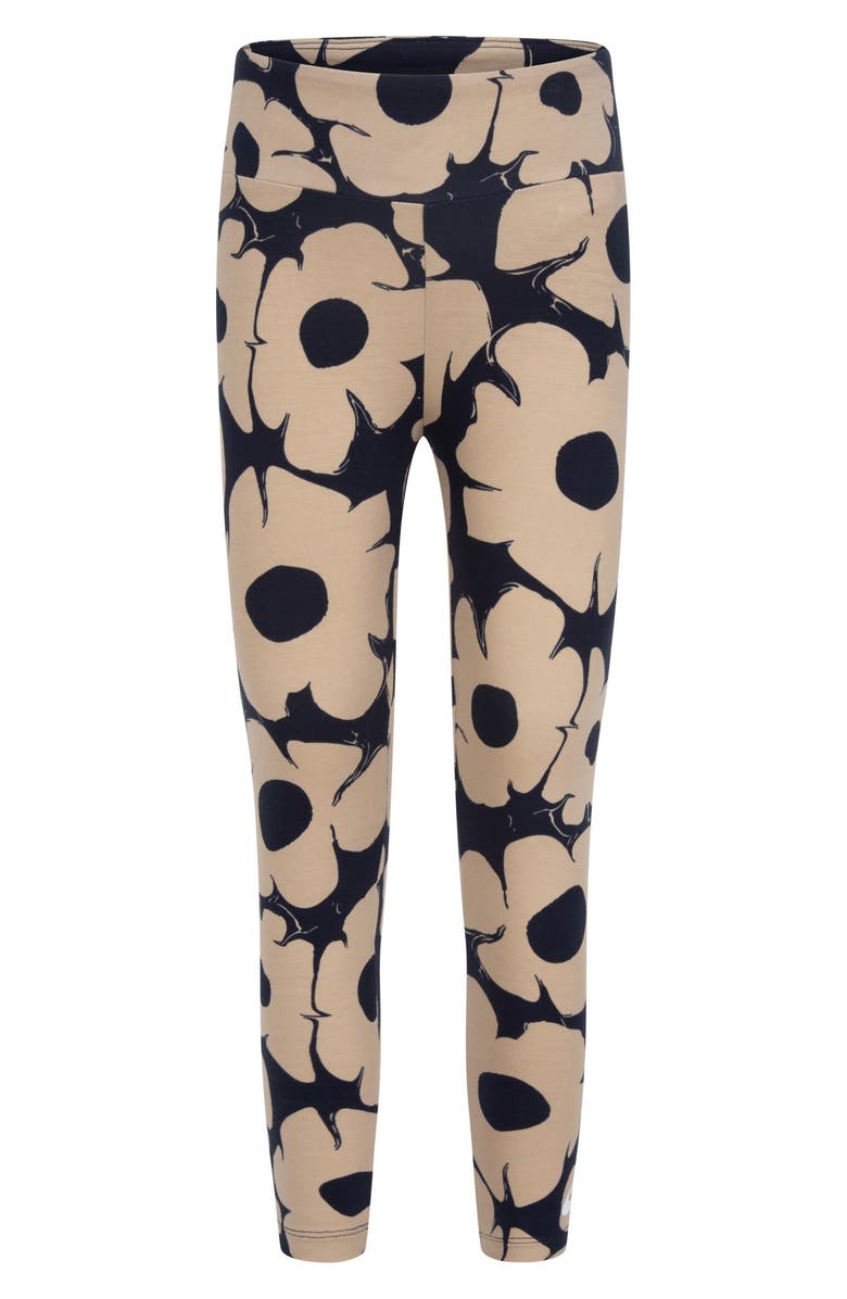 Nike Kids' Floral Leggings, Main, color, Black