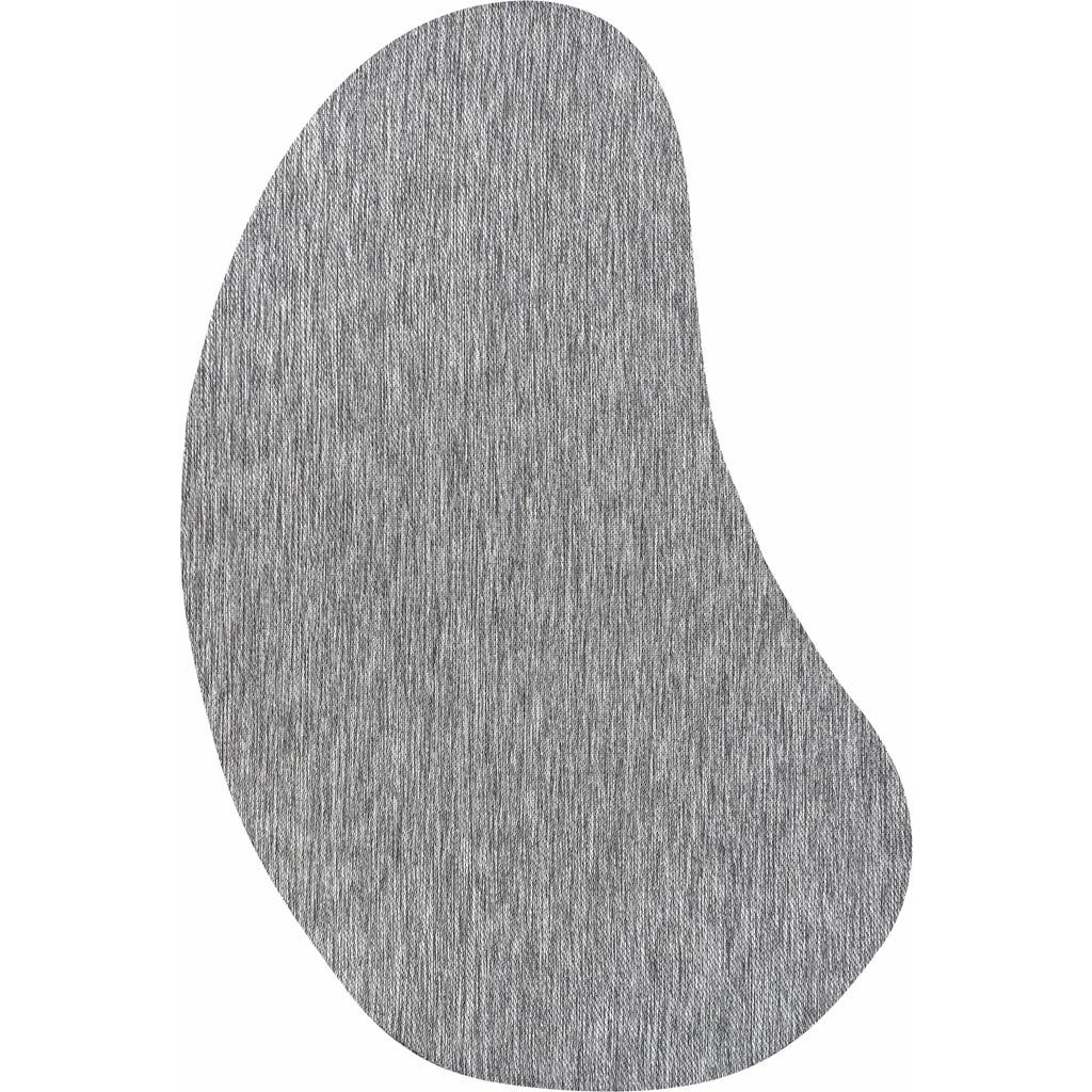 Jonathan Y Evan Modern Rustic Organic Curve Indoor/outdoor Shaped Area Rug