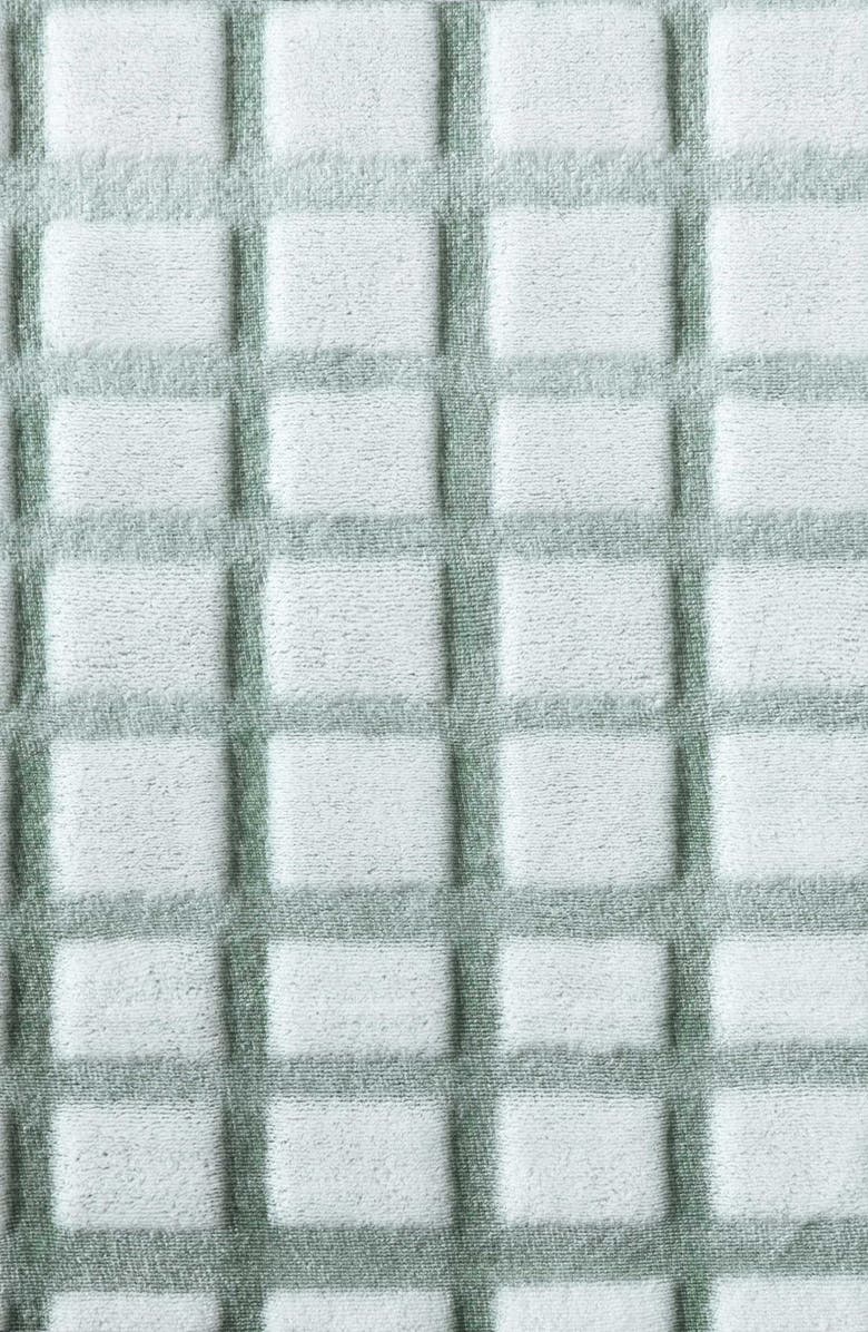 Kenneth Cole New York Tipped Grid Throw Blanket, Alternate, color,