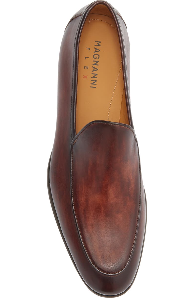 Magnanni Hiram Loafer, Alternate, color, Brown