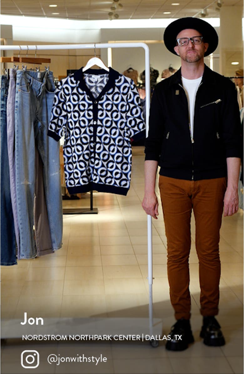 Frenchi Crochet Camp Shirt, sales video thumbnail