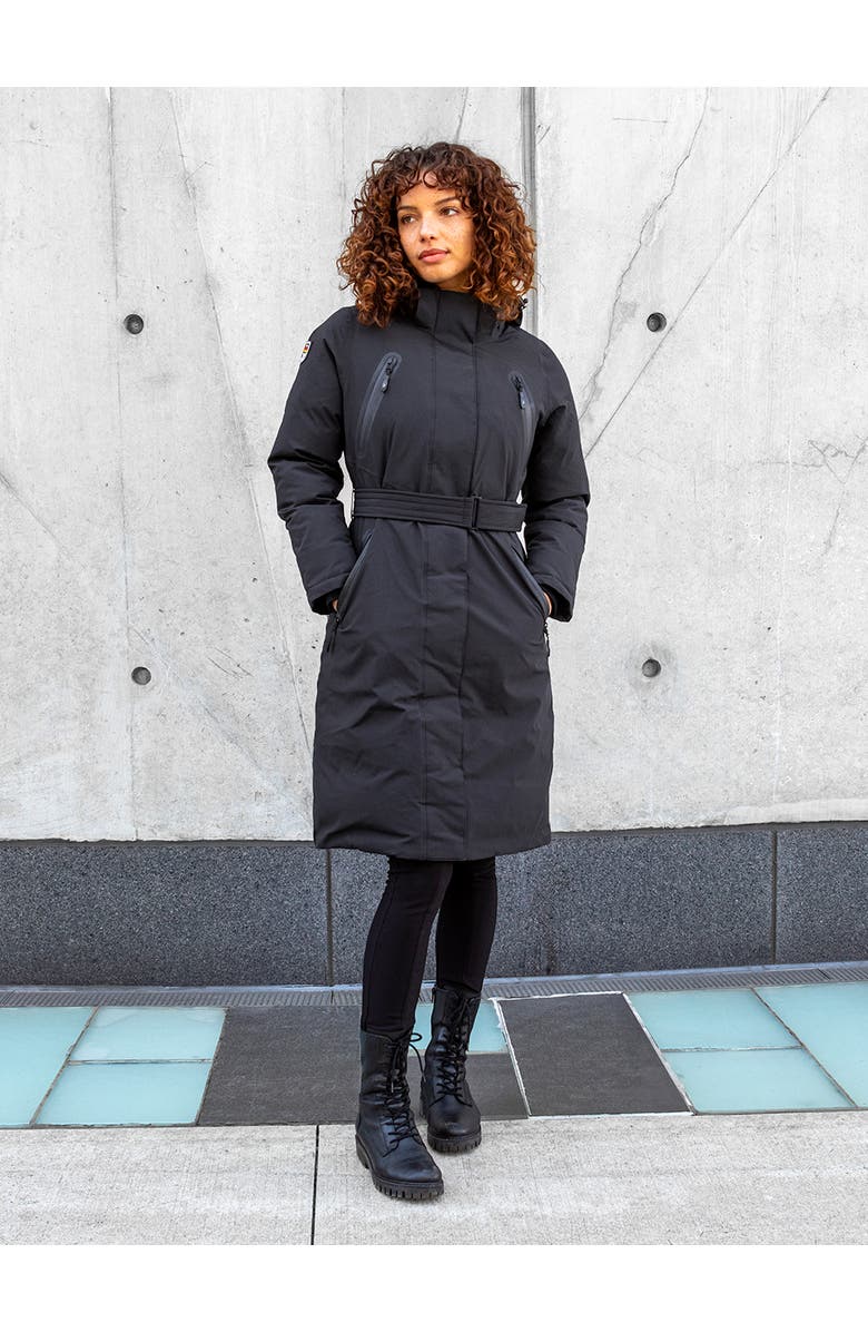 Triple F.A.T. Goose Elysia Women's Down Jacket, Alternate, color, Black