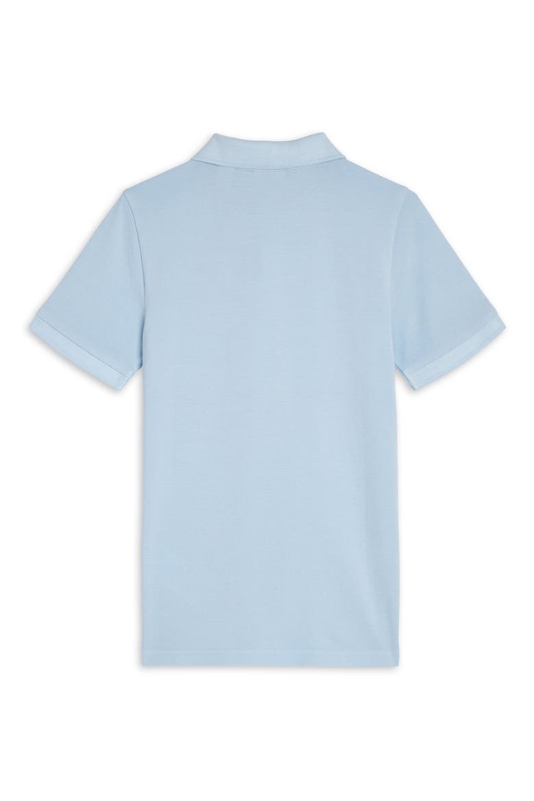 Washed Cotton Piqué Polo, Alternate, color, WINDSURFER