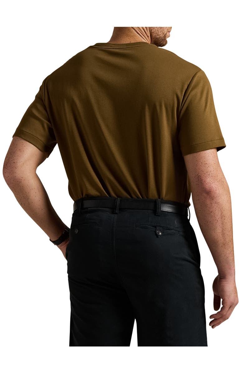 Polo Ralph Lauren Big & Tall Soft Touch T-Shirt, Alternate, color, Nature Brown