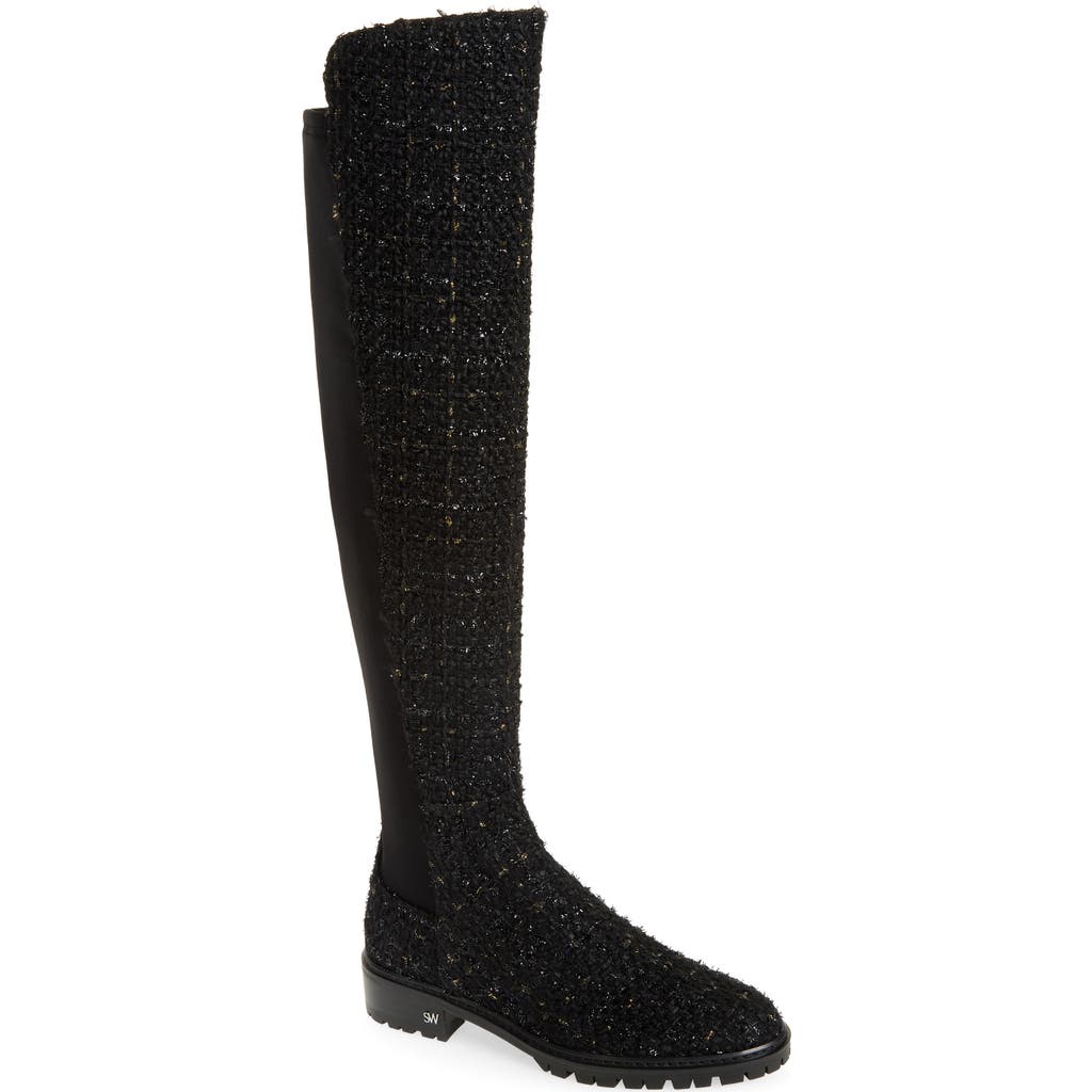 Stuart Weitzman City Over-the-knee Boot In Black