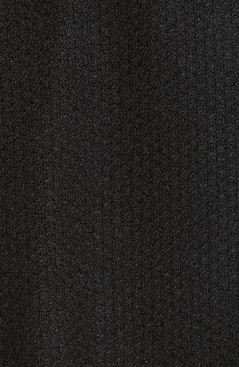 Golden Goose Golden Dreamers Wool & Leather Letterman's Jacket, Alternate, color, Black