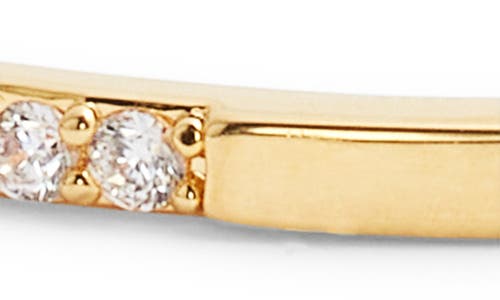 NORDSTROM NORDSTROM OPEN HINGED CUBIC ZIRCONIA CUFF