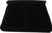 BCBG Faux Suede Clutch