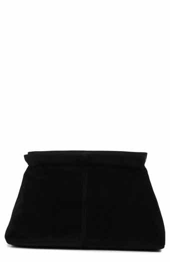 BCBG Faux Suede Clutch