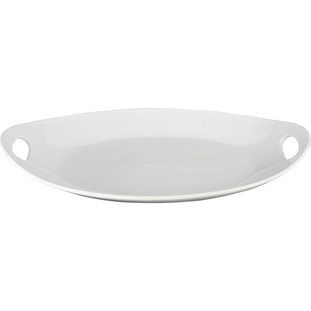 Bia Cordon Bleu Porcelain Oval Platter In White