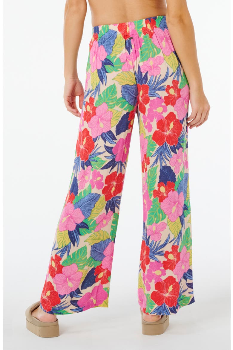 Print Wide Leg Pants, Alternate, color, MULTICOR RAINBOW