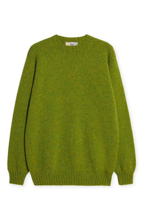 Shetland Crew Neck Sweater