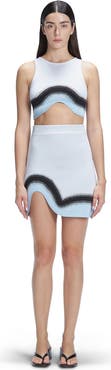 Moeva Cecilia Degraded Knit Crop Top