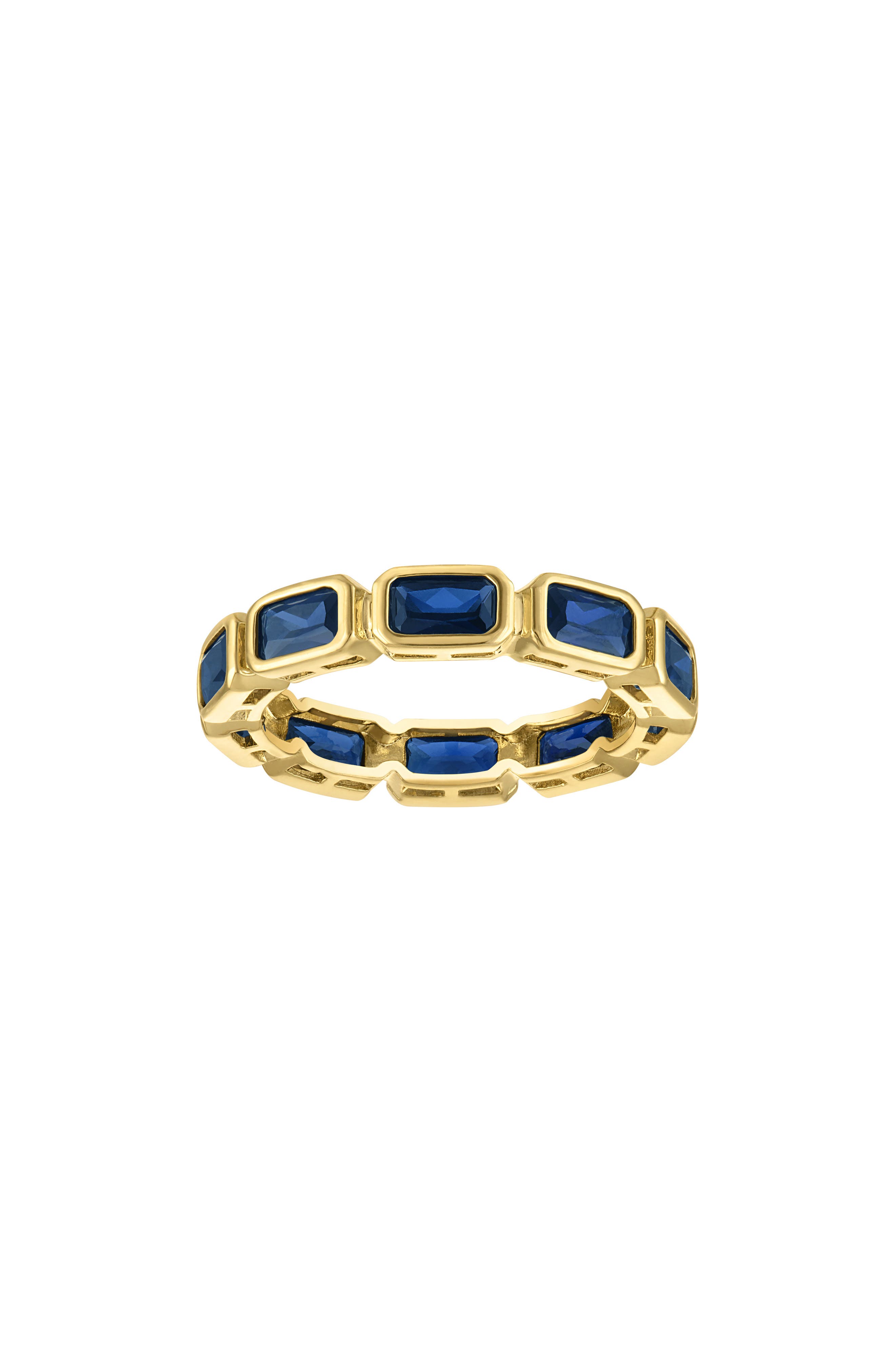 Lab Created Sapphire Eternity Ring