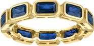 FZN Lab Created Sapphire Eternity Ring