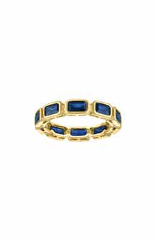 Lab Created Sapphire Eternity Ring