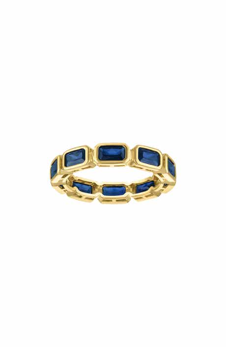 Lab Created Sapphire Eternity Ring