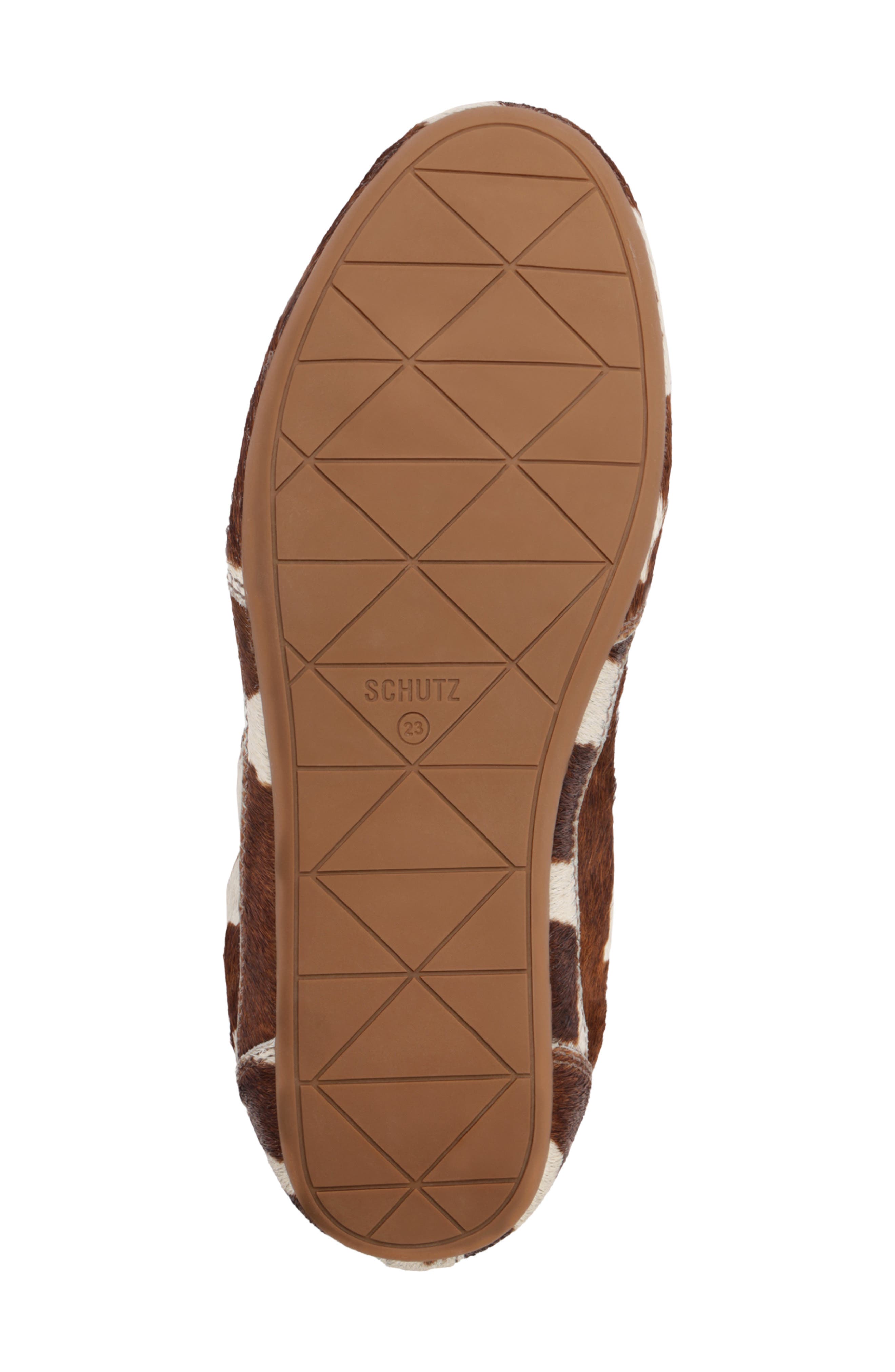 Schutz Eight Genuine Calf Hair Sneaker, Alternate, color, Pearl Pony