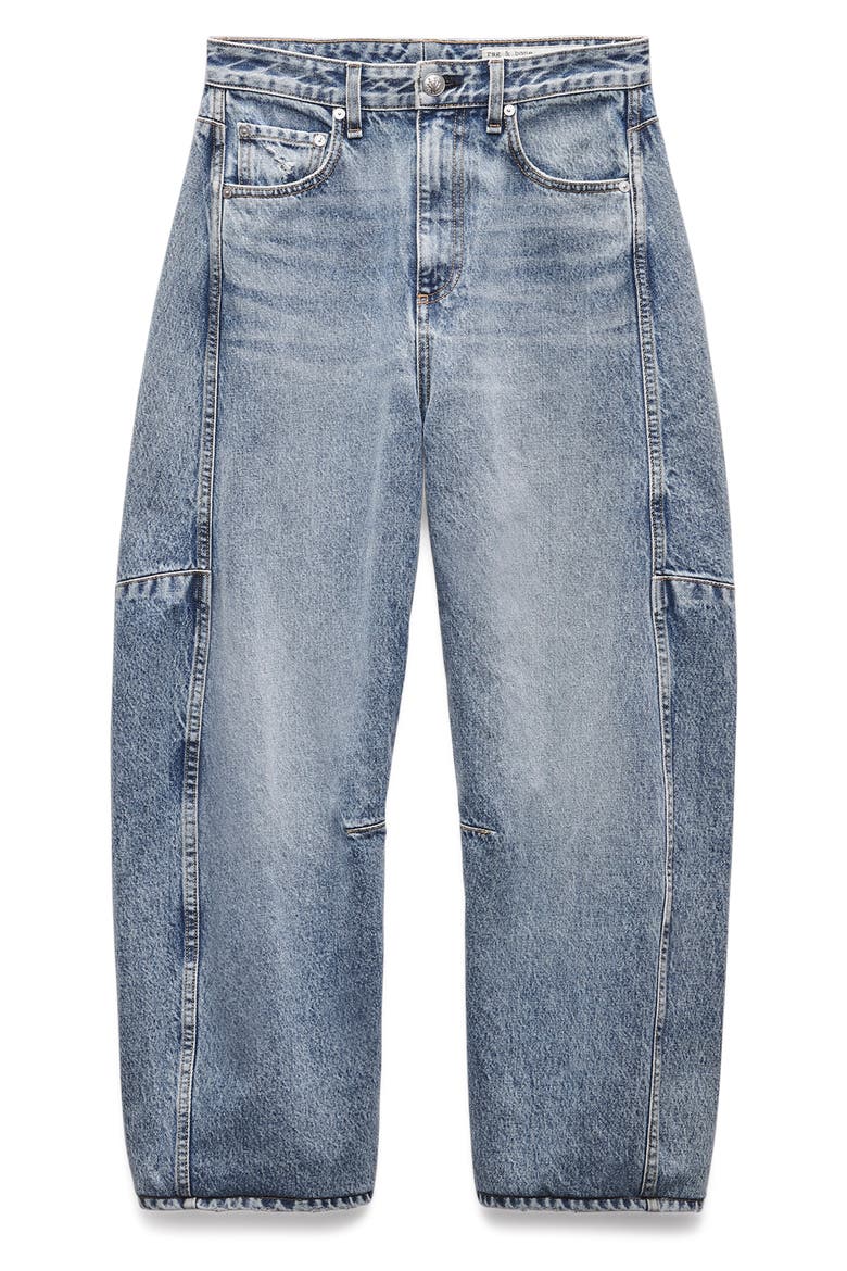 Charlie High Waist Barrel Jeans, Alternate, color, HARMONY
