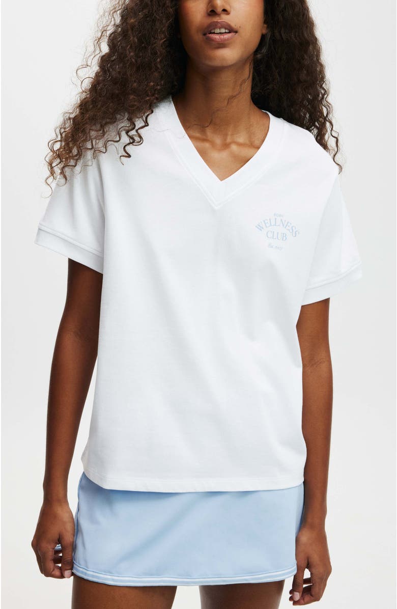 COTTON ON BODY Women's Active V Neck Tshirt, Main, color, 