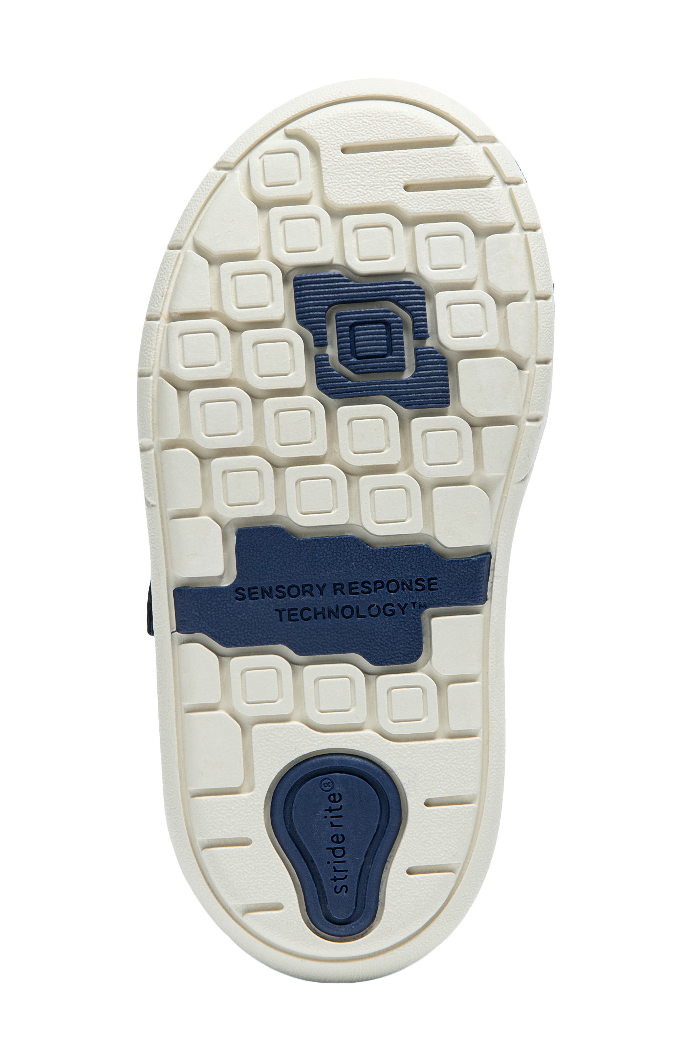 Stride Rite Ames Sneaker, Alternate, color, Navy