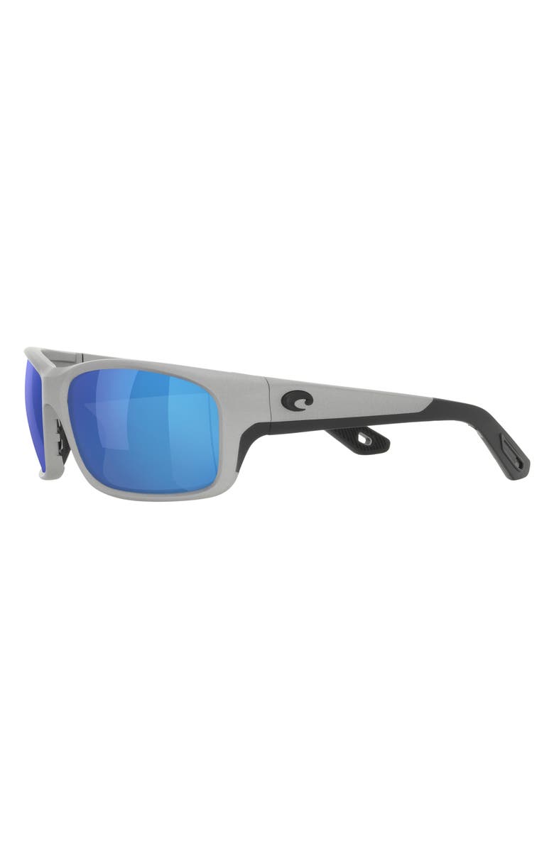 Costa Del Mar Jose Pro 62mm Polarized Rectangular Sunglasses, Alternate, color, Blue