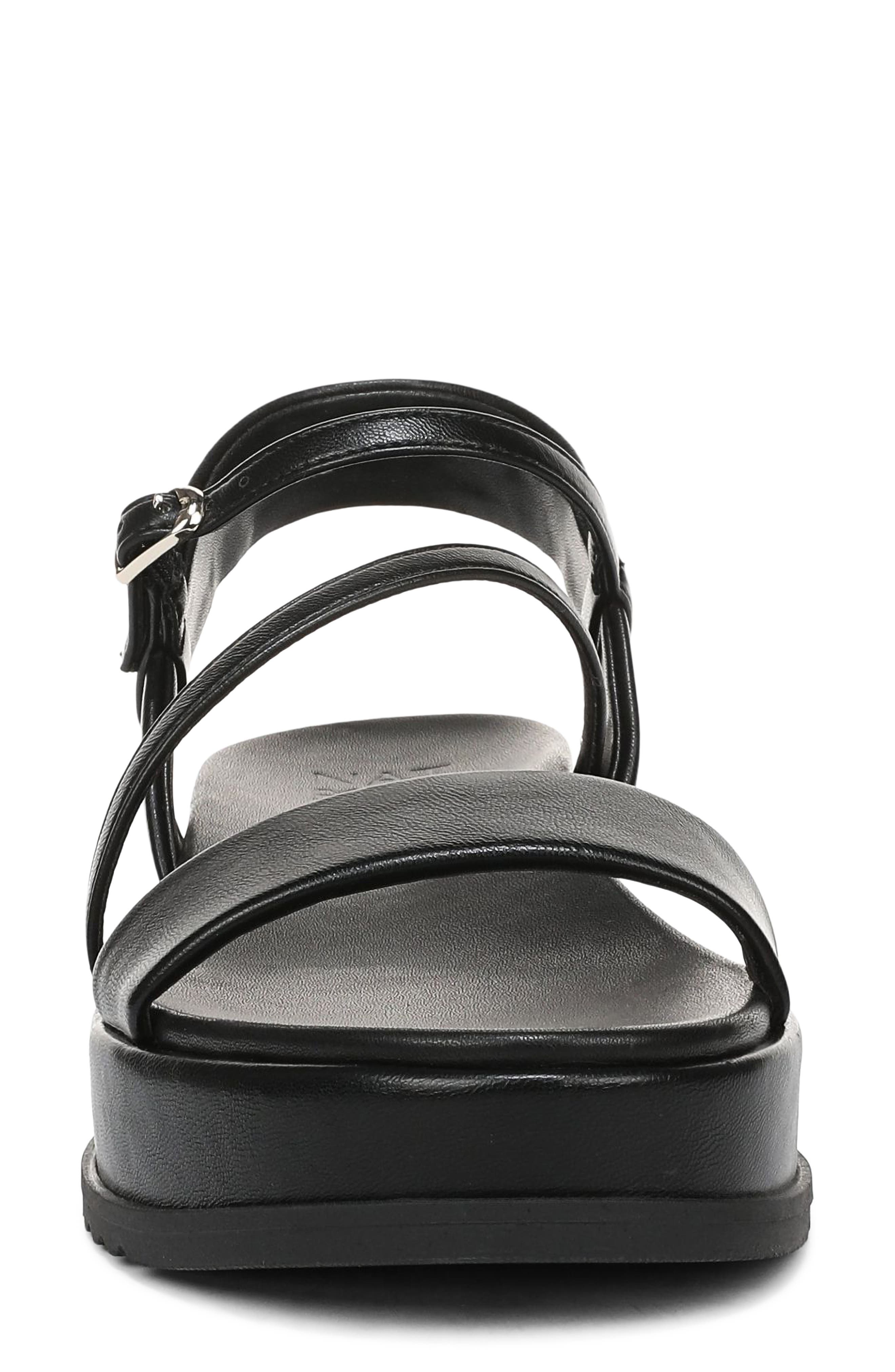 Naturalizer Zayda Platform Sandal, Alternate, color, Black