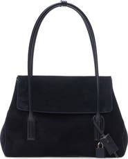 TOM FORD Medium Eclipse Suede Shoulder Bag