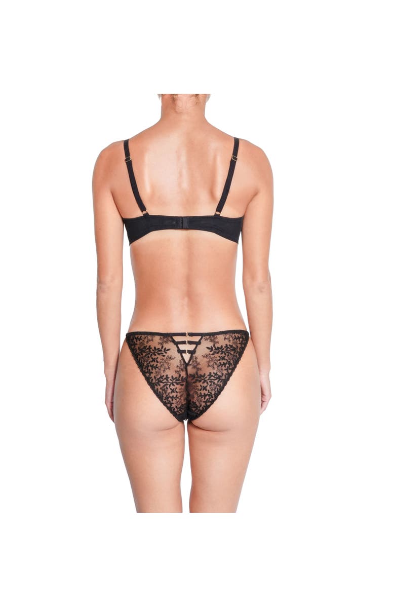 Huit Desir Underwire Bra, Alternate, color, Black