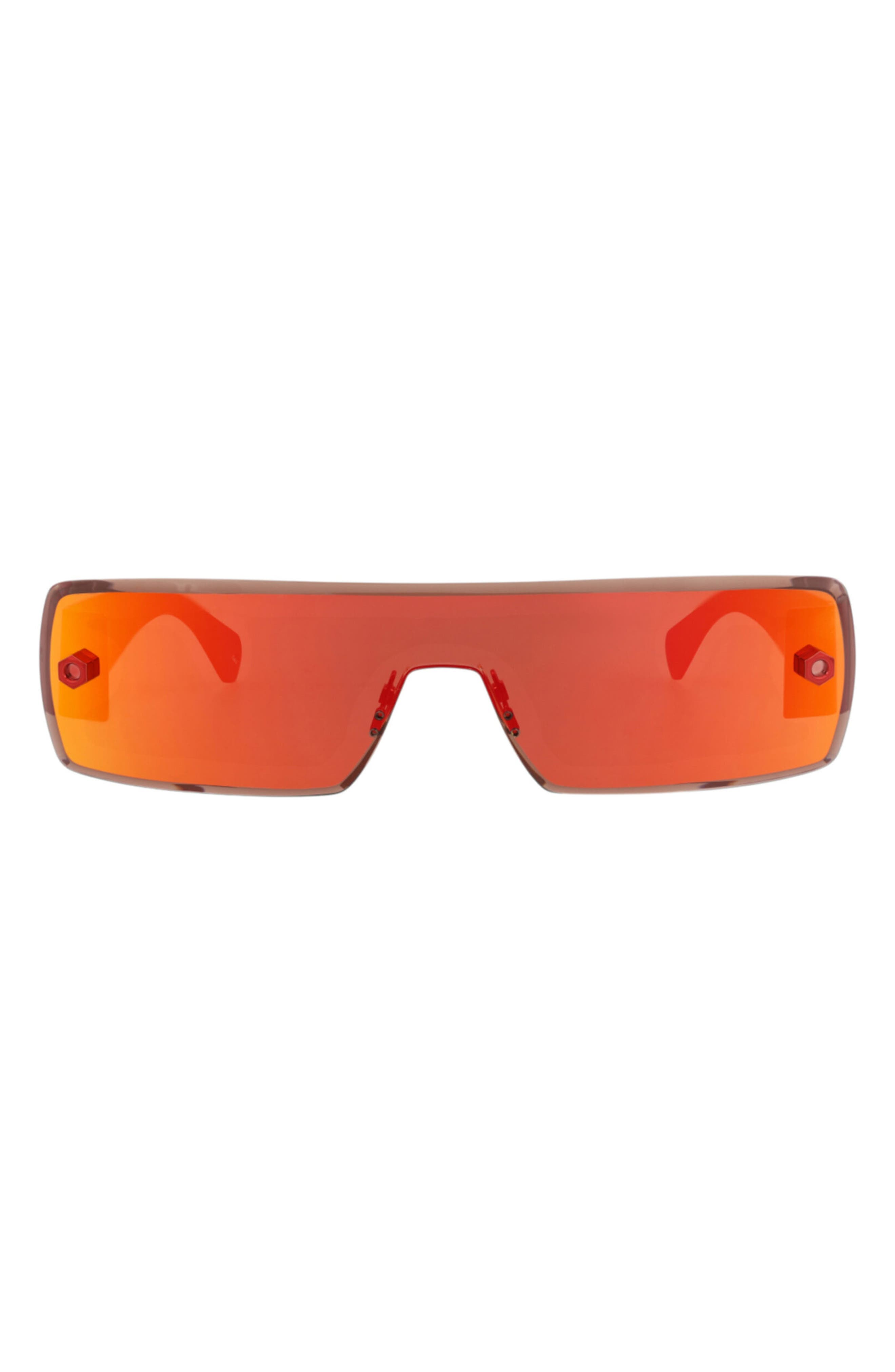 Novelty 99mm Polarized Shield Sunglasses