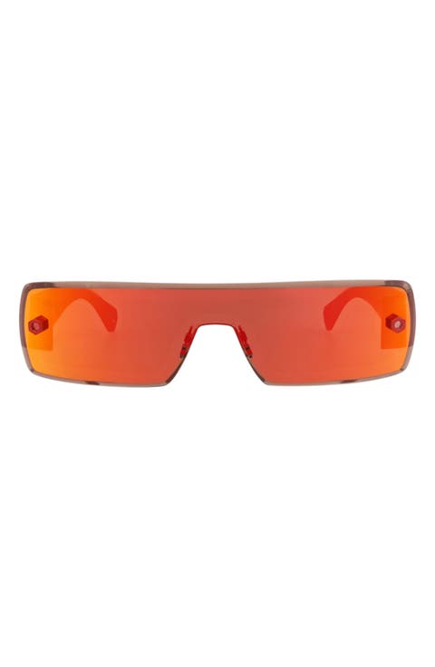 Novelty 99mm Polarized Shield Sunglasses