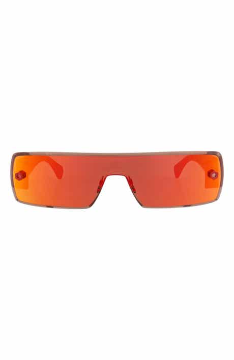 Novelty 99mm Polarized Shield Sunglasses