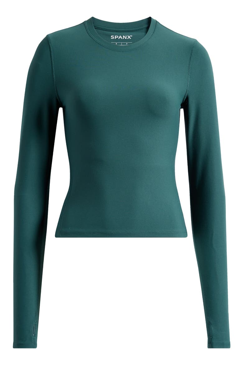 SPANXsmooth™ OnForm Long Sleeve Top, Alternate, color, MERIDIAN
