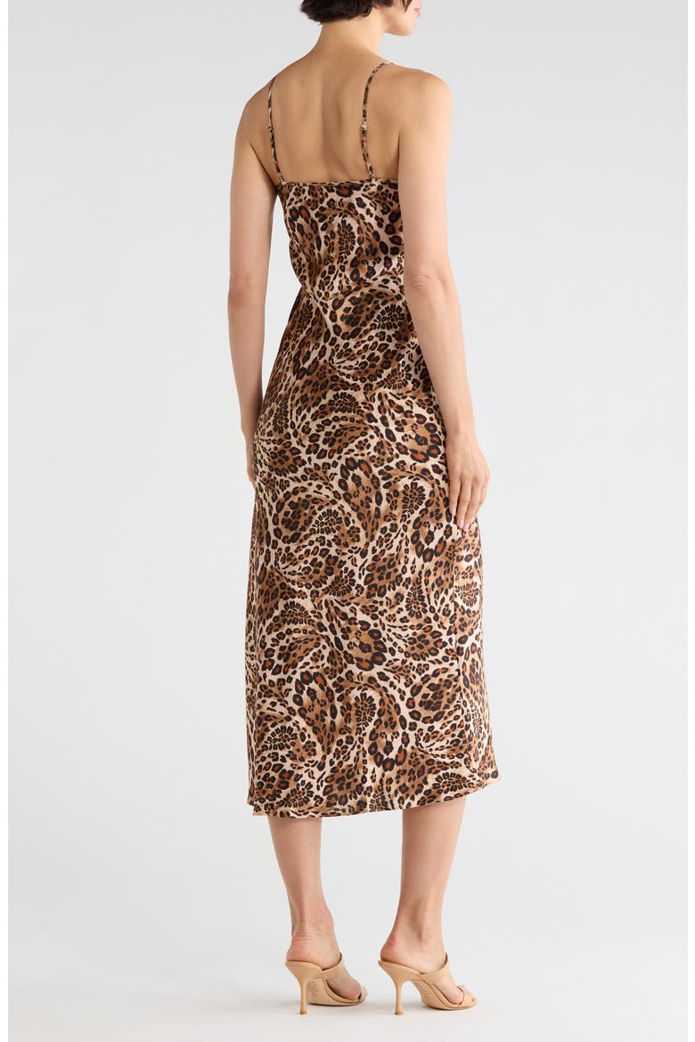Chalia Silk Midi Slipdress, Alternate, color, CINNAMON SW PAISLEY LEOPARD