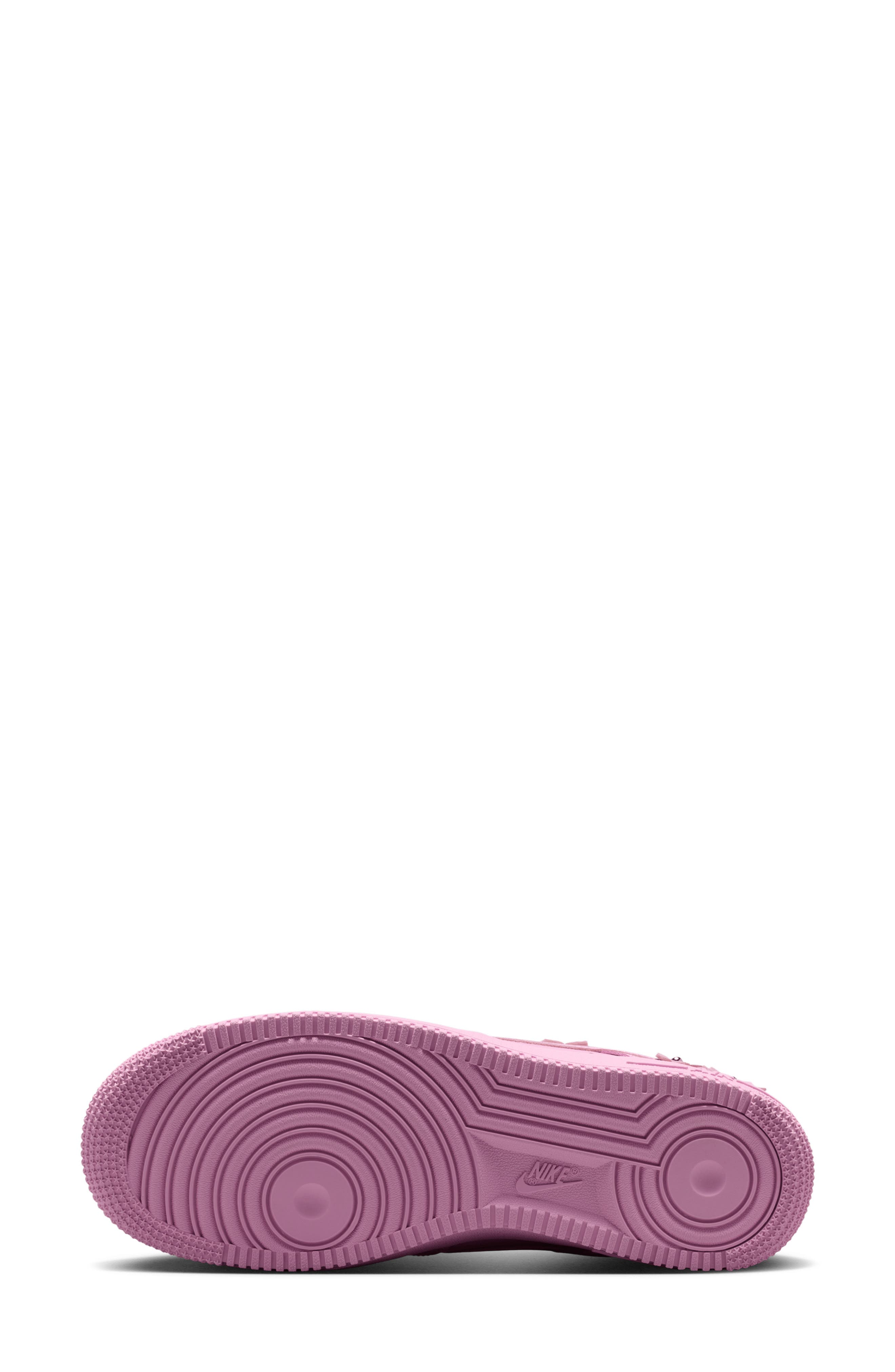 Air Force 1 '07 Sneaker, Alternate, color, PINK RISE/ PINK/ SILVER
