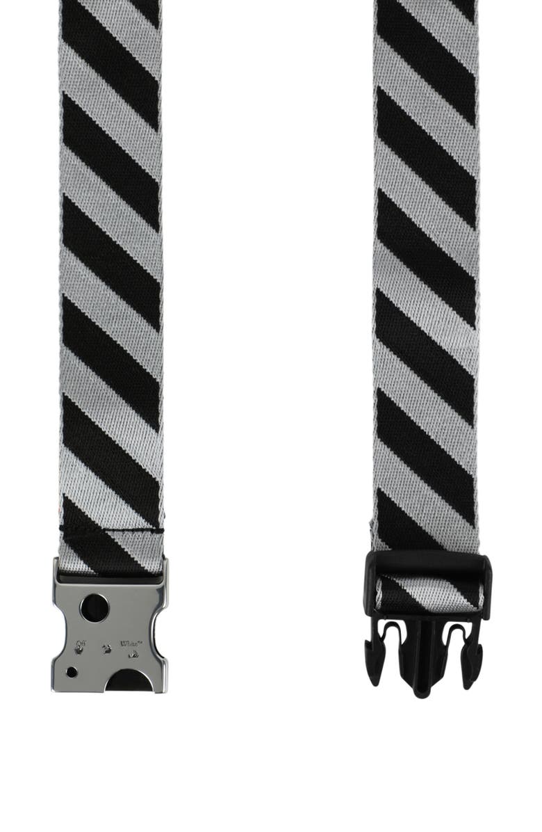 Off-White Meteor Stripe Tape Belt, Alternate, color,